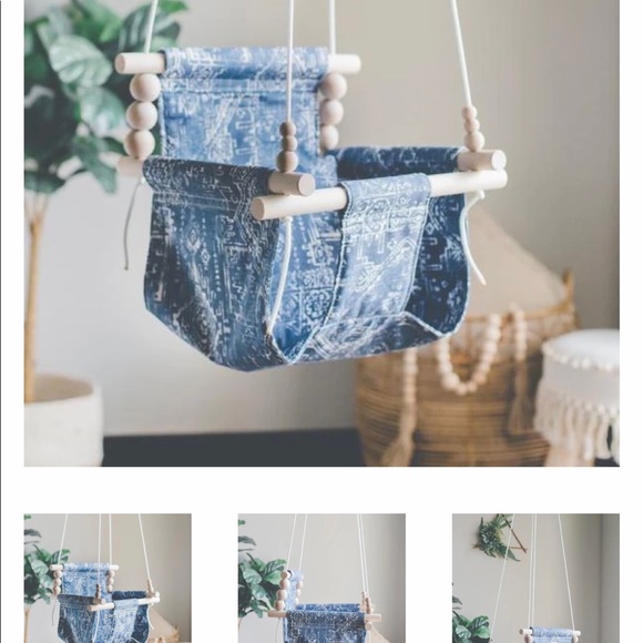 Modern Indoor Outdoor Swing - Picture 1 of 2